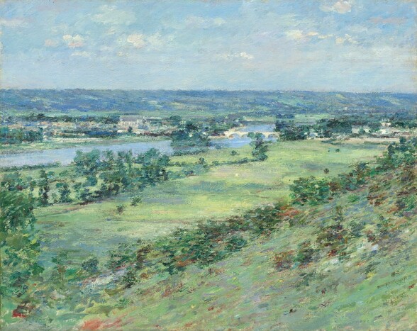The Valley of the Seine, from the Hills of Giverny