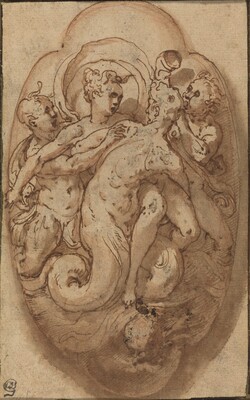 Taddeo Zuccaro, Mythological Figures, c. 1561c. 1561