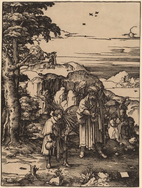 Abraham Going to Sacrifice Isaac