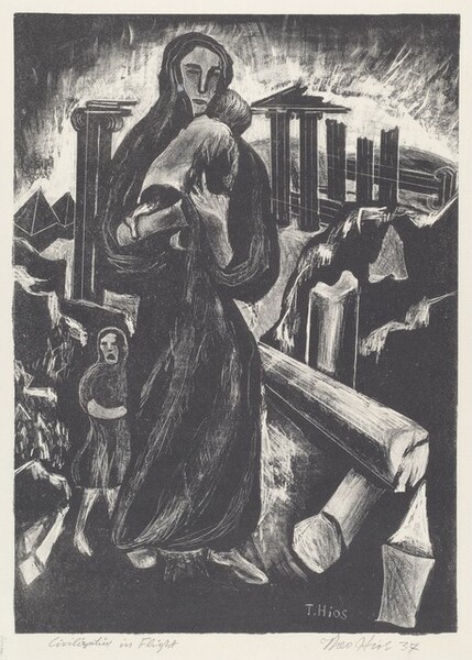 Civilization in Flight, Guernica, 1937