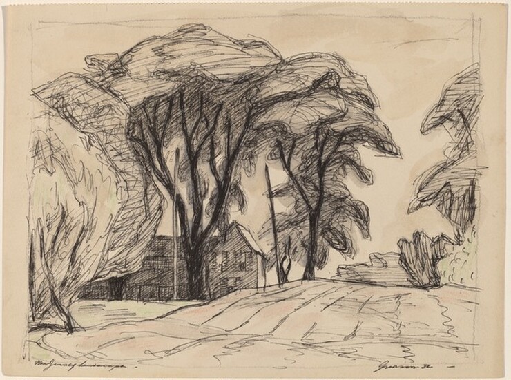 Donald Carlisle Greason, New Jersey Landscape, 1932