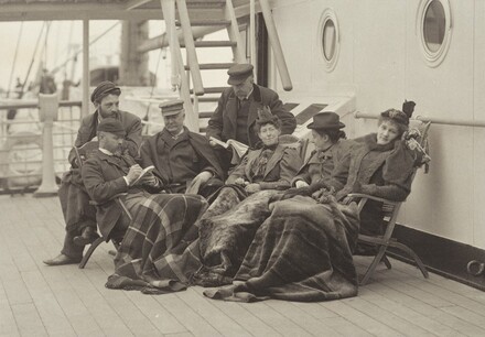 Sime Herrmann, Mr. and Mrs. Mann, Dr. Brown, Mr. McGibbon, Miss Linthicum and Emmy—On Board the Bourgogne May 5–14, 1896