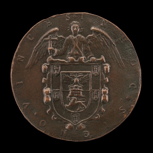 Shield of Arms Held by an Angel of the Resurrection [reverse]
