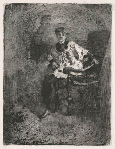 Seated Acolyte