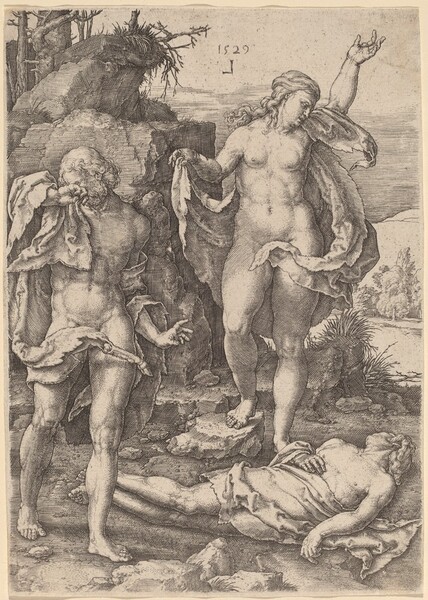 Adam and Eve Lamenting the Death of Abel