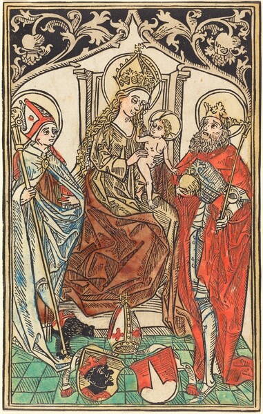 The Madonna and Child Enthroned, with Saints Corbinian and Sigismund