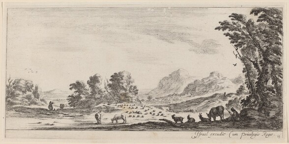 Landscape with Shepherd Guarding his Flock