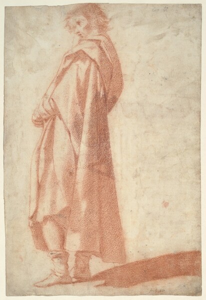 A Standing Male Figure, Facing Left