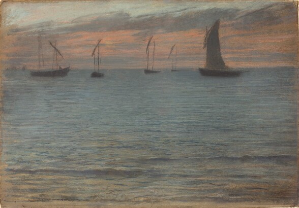 A Seascape at Sunset