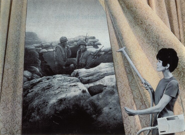 Martha Rosler, Cleaning the Drapes, 1967-1972, printed 20071967-1972, printed 2007