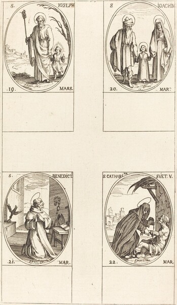 St. Joseph; St. Joachim;  St. Benedict, Abbot; St. Catharine of Sweden