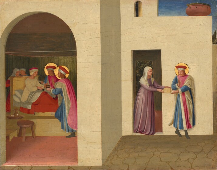 Fra Angelico, The Healing of Palladia by Saint Cosmas and Saint Damian, c. 1438/1440