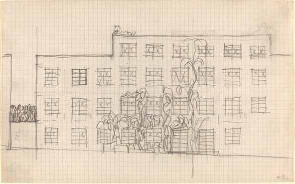 Sketch for a Building Exterior