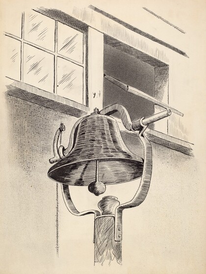 Arelia Arbo, Cast Iron Bell, c. 1936