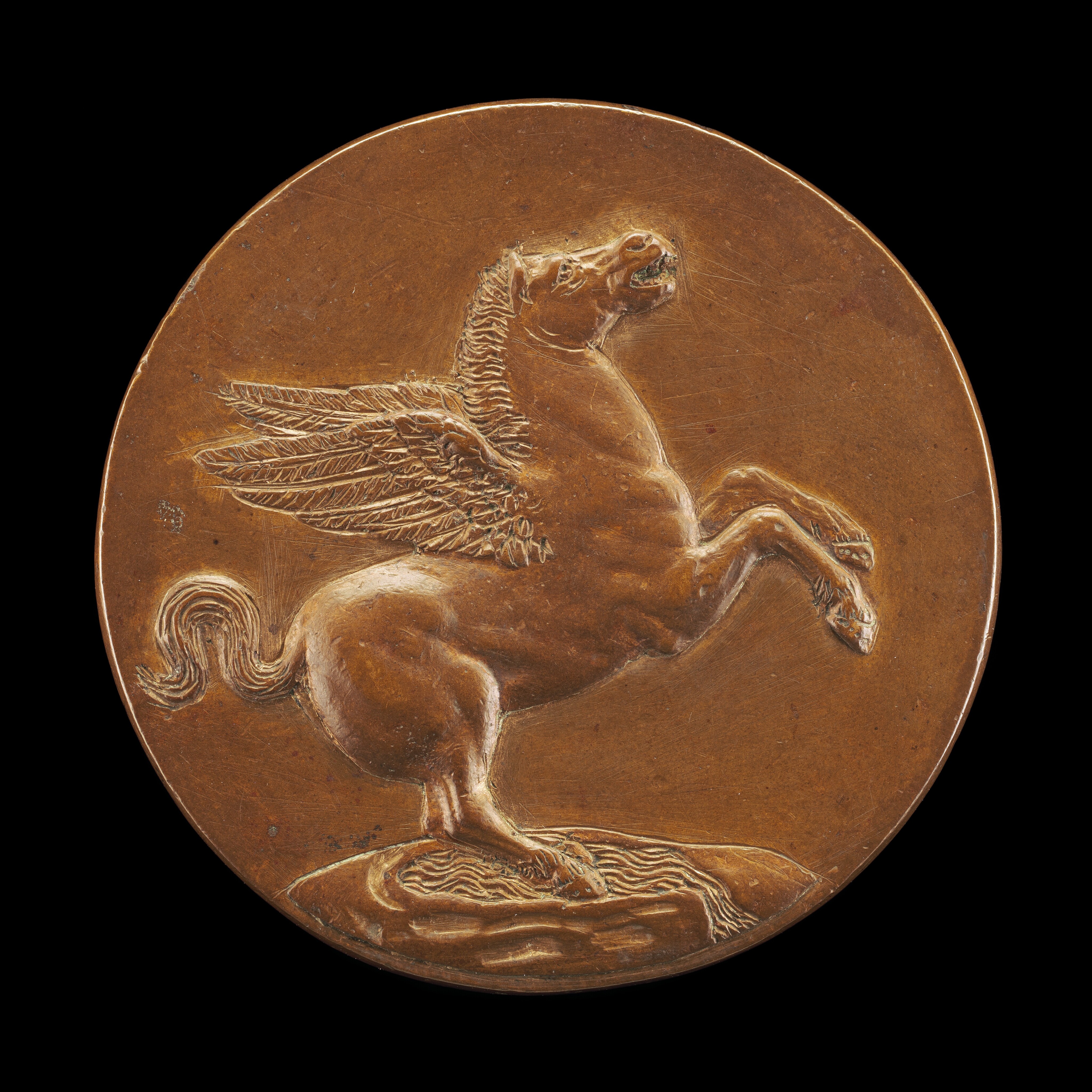 Pegasus on top