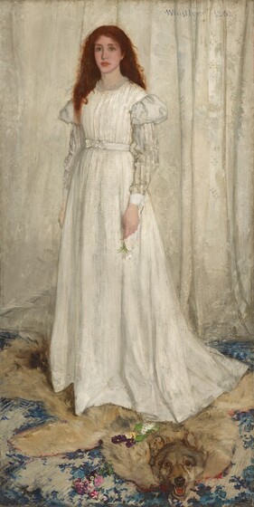 James McNeill Whistler, Symphony in White, No. 1: The White Girl, 1862