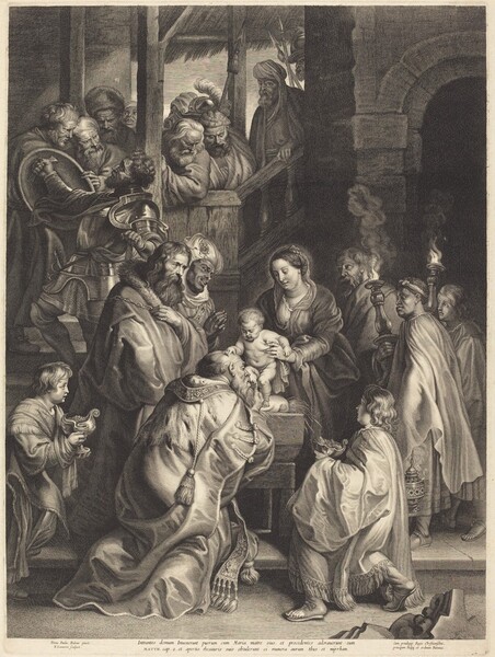 The Adoration of the Magi with Torches
