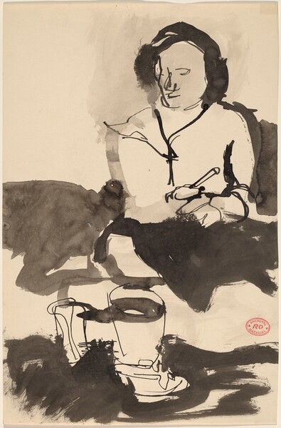 Untitled [study of a woman]