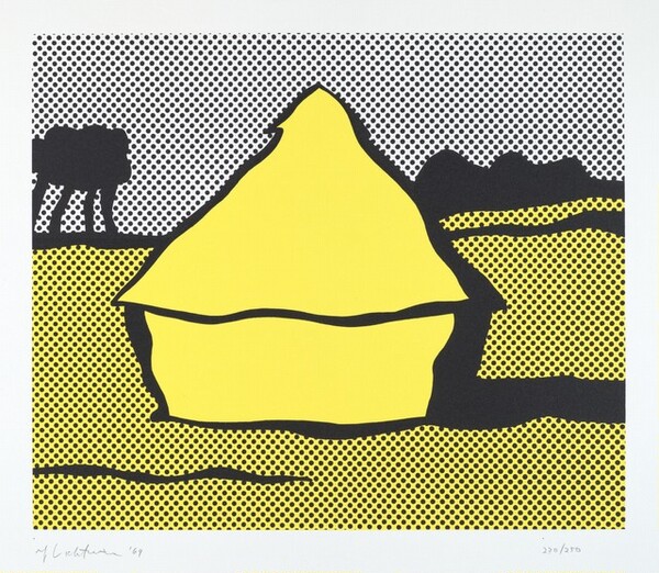 干し草の山