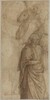 Rider and Standing Draped Man, after the Antique [verso]