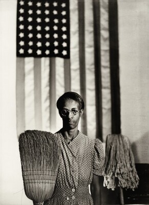 Gordon Parks, Washington, D.C. Government Charwoman (American Gothic), July 1942, printed laterJuly 1942, printed later