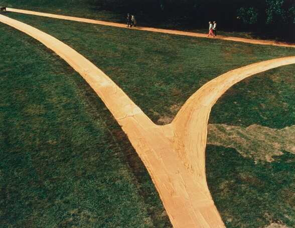 Wrapped Walkways, Loose Park, Kansas City, 1977-1978