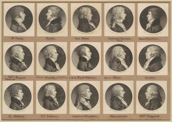 Saint-Mémin Collection of Portraits, Group 18