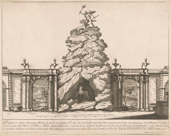 The Prima Macchina for the Chinea of 1726: Hercules and the Hydra