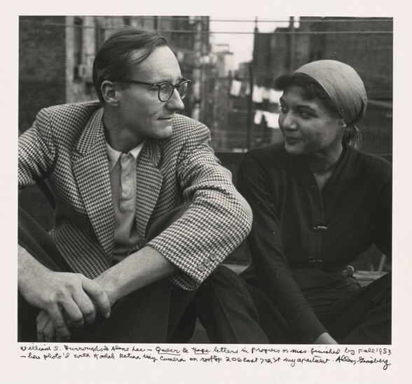 William S. Burroughs & Alene Lee -- Queer & Yage letters in progress or mss. finished by Fall 1953 -- here photo