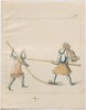 Freydal, The Book of Jousts and Tournament of Emperor Maximilian I: Combats on Foot (Jousts)(Volume III): Plate 129