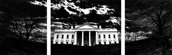 <p>Robert Longo, The Forest (White House), 2019