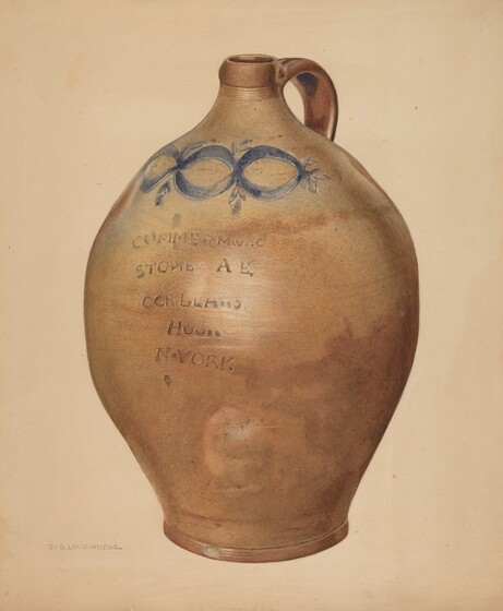 Creativity Large Brushed Ceramic Vase European Vintage Stoneware