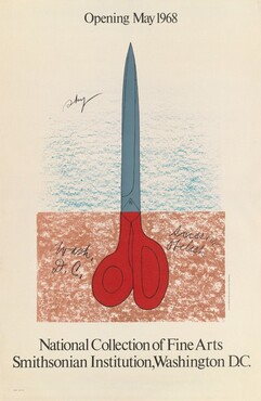 Claes Oldenburg, Atelier Mourlot, H.K.L. Ltd., Scissors as Monument, 19681968