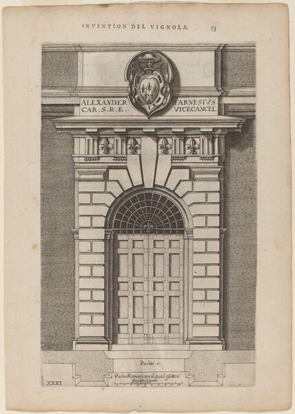 Doorway of Farnese Palace