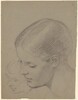 Studies of a Female Head [recto]