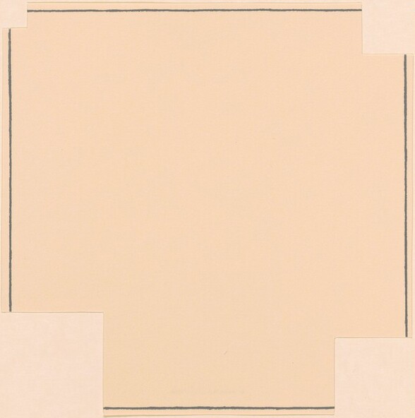 A Square with Four Squares Cut  Away from Rubber Stamp Portfolio