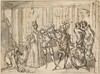 A Performance by the Commedia dell'Arte