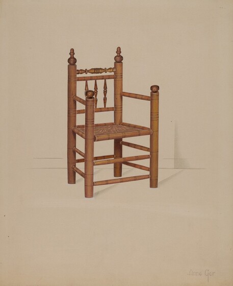 Furniture From The Index Of American Design, Oldest Wooden Furniture