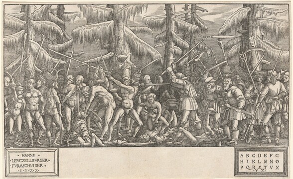 Battle of the Naked Men and Peasants