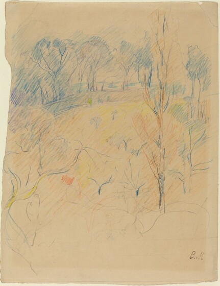Berthe Morisot, Spring Landscape, c. 1890/1891