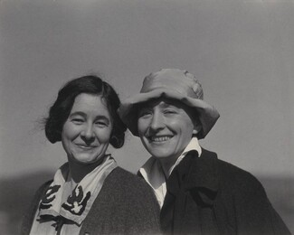 image: Ida and Georgia O'Keeffe [recto]