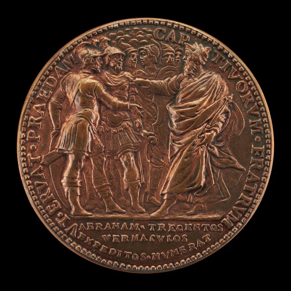 Abraham and His Captains Met by Melchizedek [reverse]