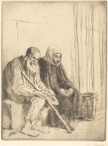 Two Beggars (Les deux mendiants)