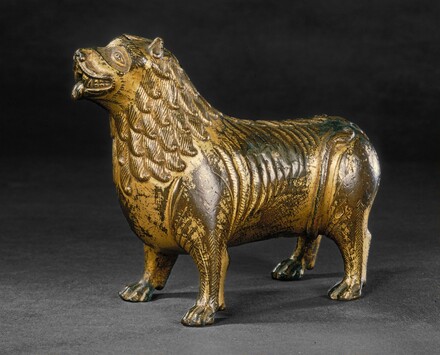 North French or Mosan 13th Century, Aquamanile in the Form of a Lion, c. 1200
