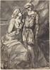 Two Figures in Classical Dress