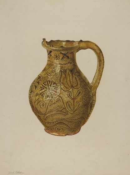 Pottery from the Index of American Design