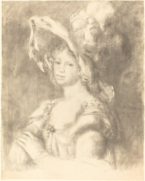 Bust of a Young Woman (Jeune femme en buste)