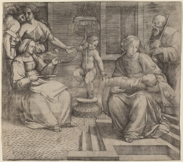 Holy Family with Saint Elizabeth and the Infant Saint John the Baptist