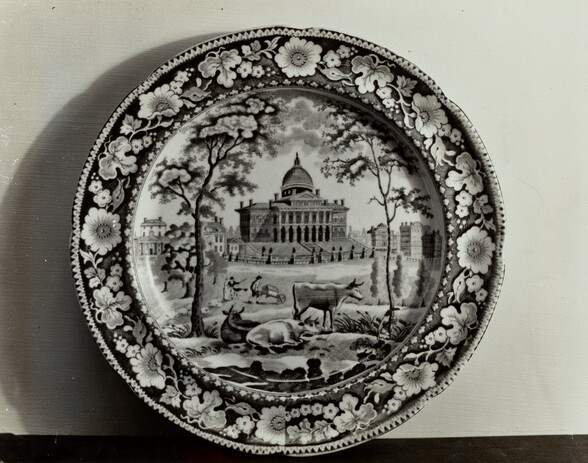 Plate - Boston State House