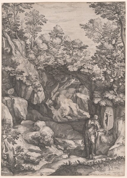Landscape with a Penitent Magdalene